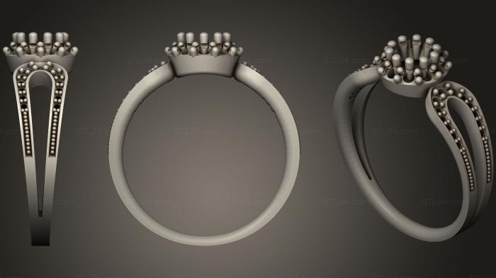 Jewelry rings (Ring 254, JVLRP_0736) 3D models for cnc